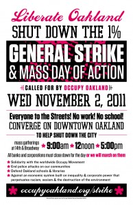 General Strike Occupy Everything November 2 2011