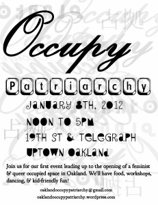 occupypatriarchy