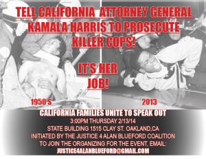 Kamala Harris: Do Your Job! Prosecute Killer Cops! @ State Building, behind Oscar Grant Plaza | Oakland | California | United States