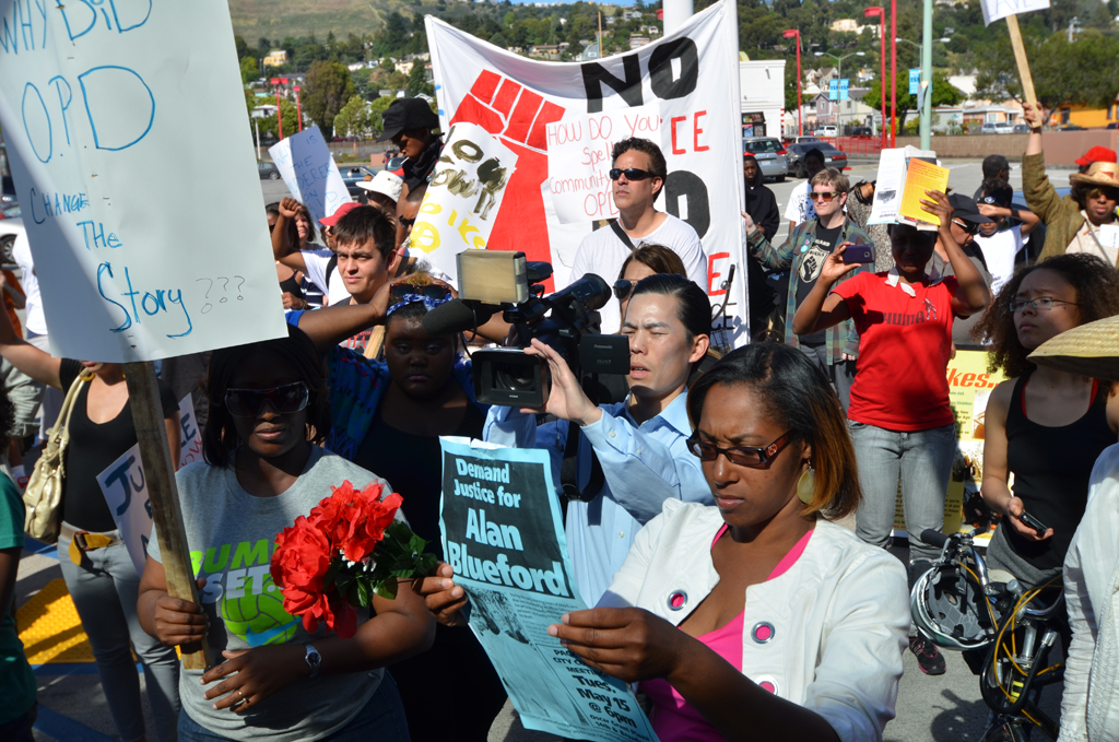 March against the Police Murder of Alan Blueford - 5/12/12 Photos ...