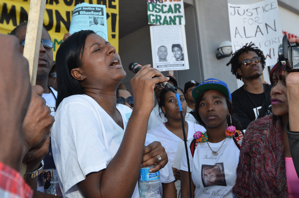 March against the Police Murder of Alan Blueford - 5/12/12 Photos ...