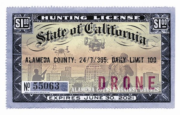 drone hunting license-1up