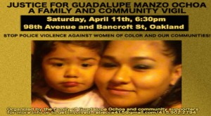 Justice for Guadalupe Manzo Ochoa @ Oakland | California | United States