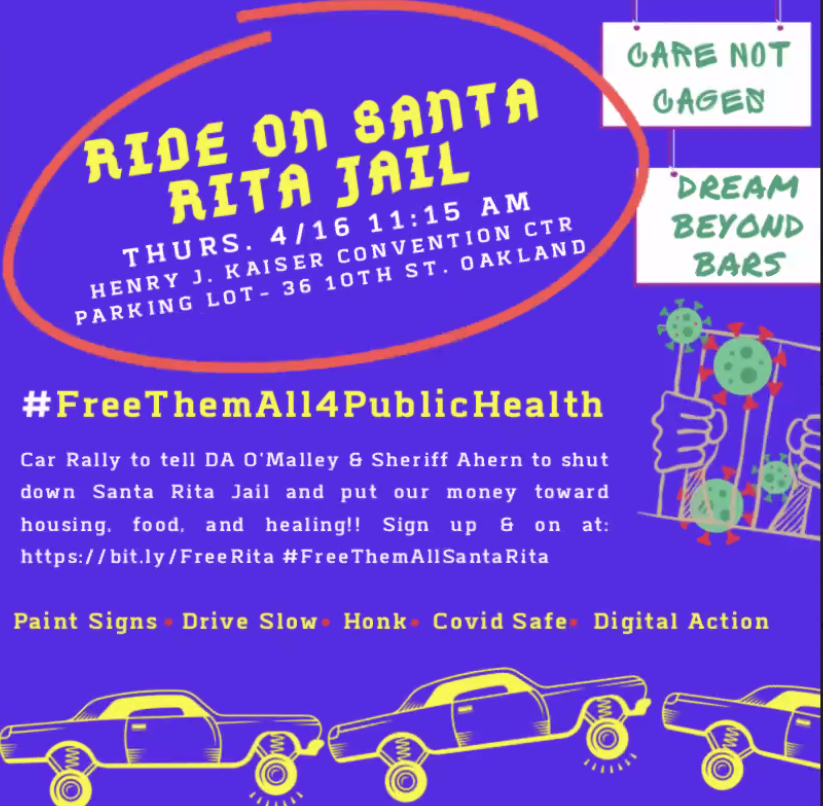 Free Them All - Protest in Cars @ Begin at Kaiser Auditorium Parking Lot